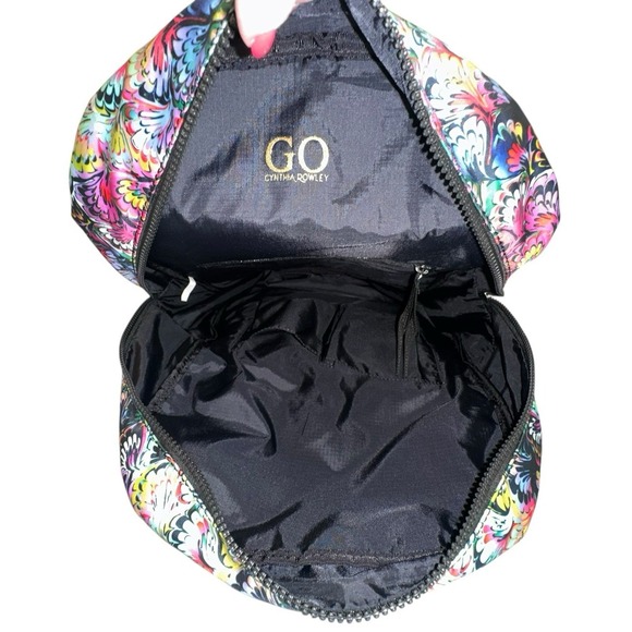 Cynthia Rowley GO Multicolor Adjustable‎ Backpack Marble Colorful Feminine Fairy - Picture 8 of 8